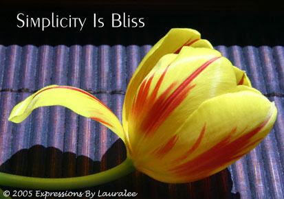 Simplicity Is Bliss